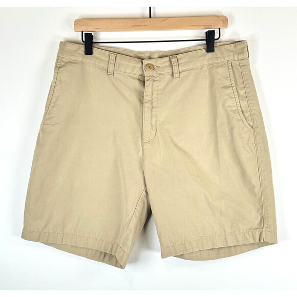 Patagonia Other - Patagonia Mens Shorts Brown Organic Cotton Chino Flat Front Pockets Outdoor 33